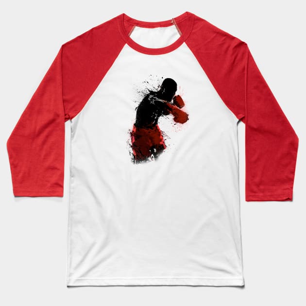 Float like a butterfly, sting like a bee Baseball T-Shirt by NakedMonkey